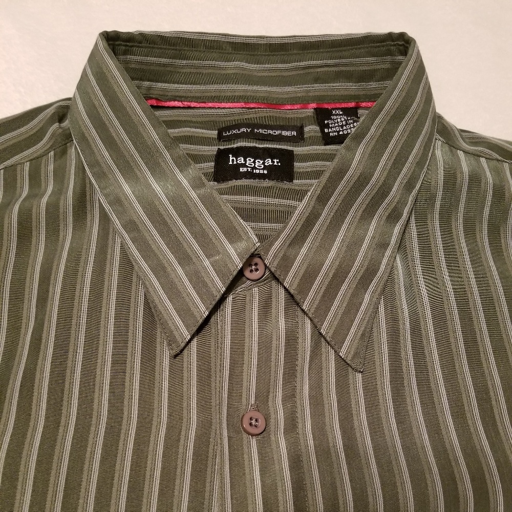 Haggar Green Long sleeve shirt